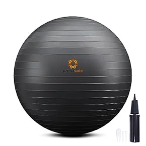 TECHNOGYM バランスボール 黒　55cm techno-a000063.jpg